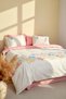 Puff Embroidered Bellis Double 100% Cotton Cotton Piece Duvet Cover Set – 6 Piece Dowry Set - 3