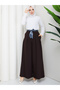 Pleated Belted High Waist Pants Rc7000
