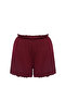 Women's Viscose Soft-Textured Lace Piece Rope Strap Shorts Pajama Set - 4