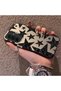 Samsung Galaxy A17 4G/5G Compatible Hard Acrylic Back Silicone Edge Lens Protection Case Star Patterns - 4