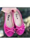 Girl's Ballet Flats Shiny Glittery Non-Slip Lightweight Sole Ballet Flats - 2
