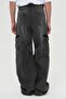 Boy's Vintage Cargo Pocket Pack Jeans - Wide Legs and Loose Fit - 4