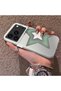 iPhone 17 Pro Max Compatible Hard Acrylic Back Silicone Edge Lens Protection Case Colorful Silver - 3