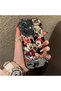 Oppo A3/A3X 4G/5G Compatible Hard Acrylic Back Silicone Edge Lens Protection Case Mickey - 2