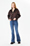 Women's coat satin elastic waist women's coat - 3
