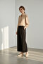 Vanilya Hakim Collar Half Placket Balloon Sleeve Sofia Linen Shirt Blouse Alc-X15331 - 3