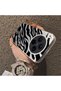 Vivo X300 Compatible Hard Acrylic Back Silicone Edge Lens Protection Case Wild Tiger - 4