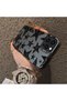iPhone 13 Pro Max Compatible Hard Acrylic Back Silicone Edge Lens Protection Case Star Patterns - 5