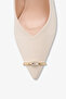 Nonba Women's Accessory Heeled Shoes - Nubuck Leather - 5