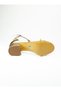 600 Gold Girls' Evening Dress Shoes - 6