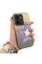 Vivo Y36 4G/5G Compatible Hard Acrylic Back Silicone Edge Lens Protection Case Colorful Silver