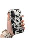 Vivo V50 Lite 4G/5G Compatible Hard Acrylic Back Silicone Edge Lens Protection Case Star Patterns