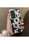Tecno Camon 40 Compatible Hard Acrylic Back Silicone Edge Lens Protection Case Star Patterns - 2