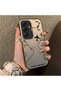 Samsung Galaxy S25 Compatible Hard Acrylic Back Silicone Edge Lens Protection Case Airplane Pattern - 2