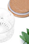 6-Piece Vacuum Glass Breakfast Set with Wooden Lids – Seasoning Container & Storage Container with Silicone Seals - 4
