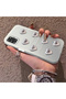 Samsung Galaxy A31 Compatible Hard Acrylic Back Silicone Edge Lens Protection Case Beautiful Pattern - 3