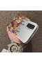 Samsung Galaxy S20 Fe 4G/5G Compatible Hard Acrylic Back Silicone Edge Lens Protection Case Beautiful Flower - 4