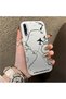 Samsung Galaxy A50/A50S/A30S Compatible Hard Acrylic Back Silicone Edge Lens Protection Case Airplane Pattern - 2