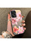 Redmi Note 12 Pro 5g Compatible Hard Acrylic Back Silicone Edge Lens Protection Case Lily Pattern - 2