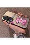 Vivo V50 Lite 4G/5G Compatible Stitch Pair Pattern Case Hard Acrylic Back Silicone Edge Lens Protection - 3