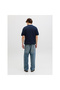 Jack Jones Max Relax Fit Knitwear Knit Polo Collar Men's T-Shirt 12288544 - 3