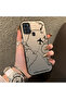 Samsung Galaxy A21S Compatible Hard Acrylic Back Silicone Edge Lens Protection Case Airplane Pattern - 2