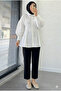 Women's Premium Tunic with Pencil Detail - White