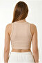 Women's Cropped Athlete Wide-Strap Cotton Pack Stretch Fabric - 3