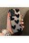 Redmi Note 12 Pro 5g Compatible Hard Acrylic Back Silicone Edge Lens Protection Case Heart Pattern - 2