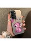 Realme C75 Compatible Stitch Couple Pattern Case Hard Acrylic Back Silicone Edge Lens Protection - 2