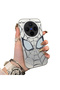 Vivo X300 Compatible Hard Acrylic Back Silicone Edge Lens Protection Case Spiderman