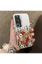 Vivo Y29 5g Compatible Hard Acrylic Back Silicone Edge Lens Protection Case Beautiful Flower - 2