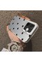 Oppo A5 Pro 4G/5G Compatible Hard Acrylic Back Silicone Edge Lens Protection Case Heart Pattern - 4