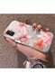 Samsung Galaxy A51 4g Compatible Hard Acrylic Back Silicone Edge Lens Protection Case Lily Pattern - 3