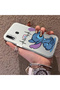 Samsung Galaxy A30/A20 Compatible Stitch Couple Pattern Case Hard Acrylic Back Silicon Edge Lens Protection - 3