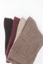 4 Pairs of Organic Cotton Baby Socks Combed Cotton Socks for Girls and Boys (Coffee) - 3