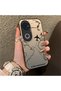 Vivo V50 Compatible Hard Acrylic Back Silicone Edge Lens Protection Case Airplane Pattern - 2