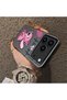 iPhone 17 Pro Max Compatible Stitch Couple Pattern Case Hard Acrylic Back Silicone Edge Lens Protection - 4