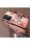 Poco F7 Compatible Hard Acrylic Back Silicone Edge Lens Protection Case Lily Pattern - 3