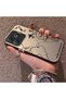 Realme C63 4G/C61 Compatible Hard Acrylic Back Silicone Edge Lens Protection Case Airplane Pattern - 3