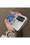 Vivo Y29 5g Compatible Stitch Couple Pattern Case Hard Acrylic Back Silicone Edge Lens Protection - 4