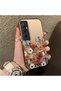 For Realme C65 4g Compatible Hard Acrylic Back Silicone Edge Lens Protection Case Beautiful Flower - 2