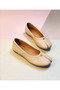 Women's Genuine Leather Flip-Flops Ballet Flats - 4