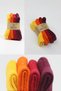 4 Pairs of Organic Cotton Baby Socks Combed Cotton Socks for Girls and Boys (Orange) - 5