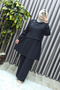 Women's Clothing Plus Size Bird Eye Model Strawberry Fabric Double Set - 8