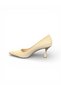 Heeled Bitter Brown Stiletto Closed Evening Dress Shoes Wedding Daily Office Workplace Women's Stiletto - 4