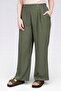 30176 Khaki Elastic Waist Pants with Tube Cuffs Ayrobin Pants - 2
