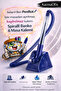 Spiral Desk & Table Pen |   1.0 mm Blue Ink Office Pen with Fixed Stand |   10 Pieces - 2