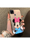 Realme C15/C25/C25S Compatible Stylish Minnie Mouse Patterned Shockproof Phone Case