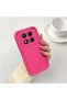 Redmi Note 14 Pro Plus+ 5g Compatible Pink Red Silicone Case Shockproof Camera Protection - 3
